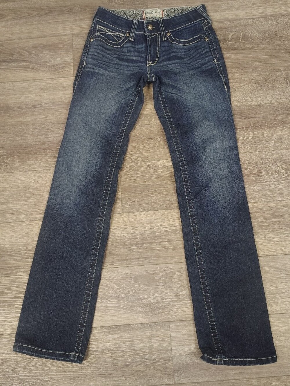 Ariat Dark Wash Straight-Leg Women's Jeans 27L